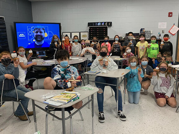 Virtual visit sparks learning and fun
